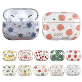Bronzing Fruit Pattern PC Earphone Hard Protective Case